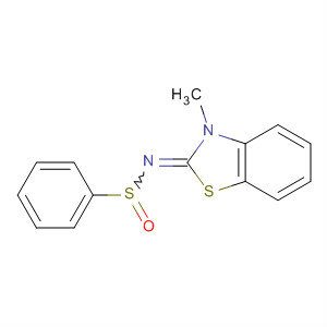 Benzenesulfenamide, N-(3-methyl-2(3H)-benzothiazolylidene)-