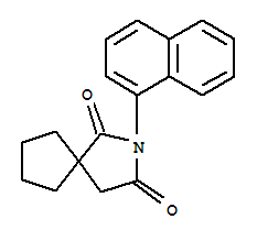 2-(naphthalen-1-yl)-2-azaspiro[4.4]nonane-1,3-dione