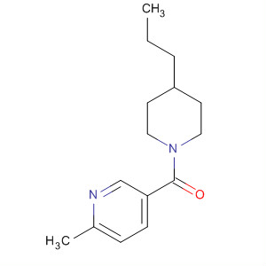 Piperidine, 1-[(6-methyl-3-pyridinyl)carbonyl]-4-propyl-