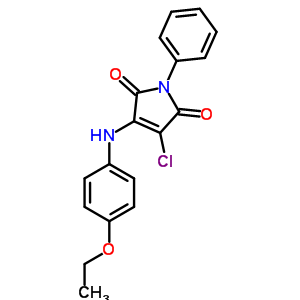 3-chloro-4-[(4-ethoxyphenyl)amino]-1-phenyl-1H-pyrrole-2,5-dione