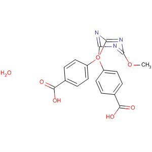 Benzoic acid, 4,4'-[(6-methoxy-1,3,5-triazine-2,4-diyl)bis(oxy)]bis-