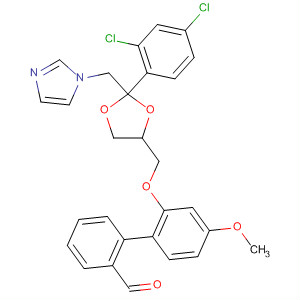 Methanone,[2-[[2-(2,4-dichlorophenyl)-2-(1H-imidazol-1-ylmethyl)-1,3-dioxolan-4-yl]methoxy]-4-methoxyphenyl]phenyl-, cis-