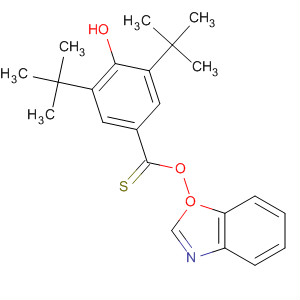 Benzenecarbothioic acid, 3,5-bis(1,1-dimethylethyl)-4-hydroxy-,S-2-benzoxazolyl ester