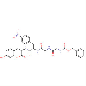 L-Tyrosine,N-[4-nitro-N-[N-[N-[(phenylmethoxy)carbonyl]glycyl]glycyl]-L-phenylalanyl]-
