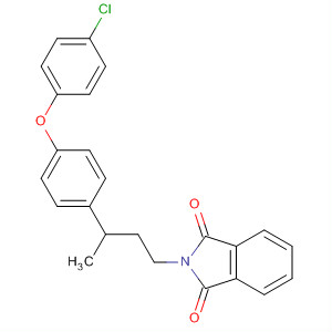 1H-Isoindole-1,3(2H)-dione, 2-[3-[4-(4-chlorophenoxy)phenyl]butyl]-