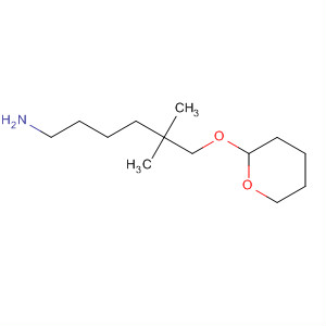 1-Hexanamine, 5,5-dimethyl-6-[(tetrahydro-2H-pyran-2-yl)oxy]-