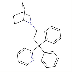 2-Azabicyclo[2.2.2]octane, 2-[3,3-diphenyl-3-(2-pyridinyl)propyl]-