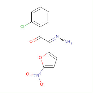 Ethanone, 1-(5-nitro-2-furanyl)-, (2-chlorophenyl)hydrazone