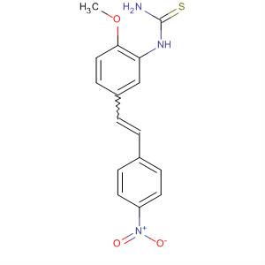 Thiourea, [2-methoxy-5-[2-(4-nitrophenyl)ethenyl]phenyl]-