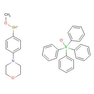 Sulfonium, methoxy-4-morpholinylphenyl-, tetraphenylborate(1-)