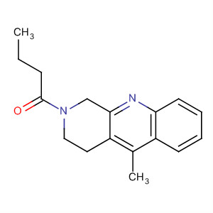 Benzo[b][1,7]naphthyridine, 1,2,3,4-tetrahydro-5-methyl-2-(1-oxobutyl)-