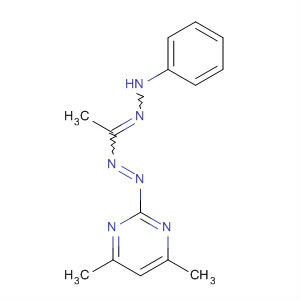 Pyrimidine, 4,6-dimethyl-2-[[1-(phenylhydrazono)ethyl]azo]-