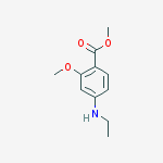 BENZOIC ACID 4-(ETHYLAMINO)-2-METHOXY-,METHYL ESTER