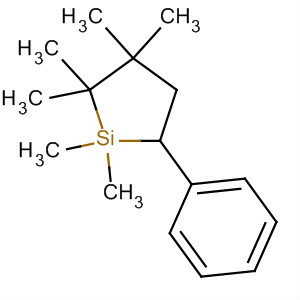 Silacyclopentane, 1,1,2,2,3,3-hexamethyl-5-phenyl-