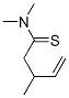 4-Pentenethioamide,  N,N,3-trimethyl-