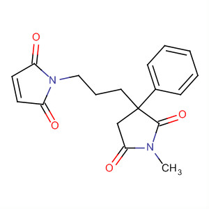 1H-Pyrrole-2,5-dione,1-[3-(1-methyl-2,5-dioxo-3-phenyl-3-pyrrolidinyl)propyl]-