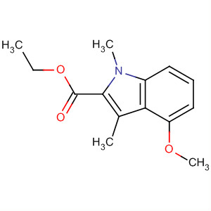 1H-Indole-2-carboxylic acid, 4-methoxy-1,3-dimethyl-, ethyl ester