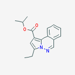 ISOPROPYL 3-ETHYLPYRROLO[2,1-A]PHTHALAZINE-1-CARBOXYLATE