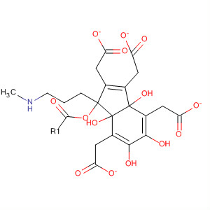 1H-Indene-3a,5,6,7a-tetrol, hexahydro-1-[3-(methylamino)propyl]-,tetraacetate (ester)