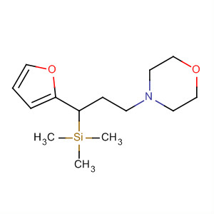 Morpholine, 4-[3-(2-furanyl)-3-(trimethylsilyl)propyl]-