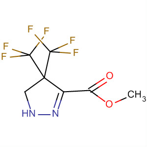 1H-Pyrazole-3-carboxylic acid, 4,5-dihydro-4,4-bis(trifluoromethyl)-,methyl ester