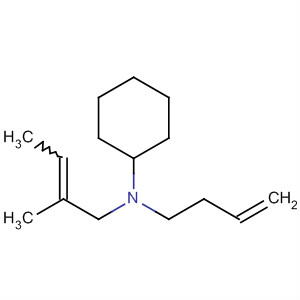 Cyclohexanamine, N-3-butenyl-N-(2-methyl-2-butenyl)-