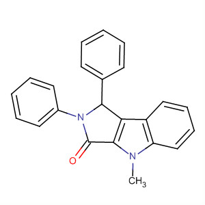 Pyrrolo[3,4-b]indol-3(2H)-one, 1,4-dihydro-4-methyl-1,2-diphenyl-