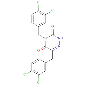 1,2,4-Triazine-3,5(2H,4H)-dione, 4,6-bis[(3,4-dichlorophenyl)methyl]-