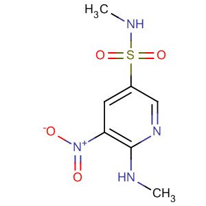 3-Pyridinesulfonamide, N-methyl-6-(methylamino)-5-nitro-