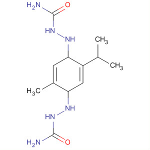 Hydrazinecarboxamide,2,2'-[2-methyl-5-(1-methylethyl)-2,5-cyclohexadiene-1,4-diylidene]bis-