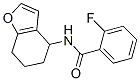 Benzamide, 2-fluoro-N-(4,5,6,7-tetrahydro-4-benzofuranyl)- (9CI)