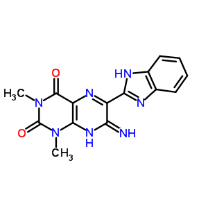 6-(1H-benzimidazol-2-yl)-7-imino-1,3-dimethyl-8H-pteridine-2,4-dione