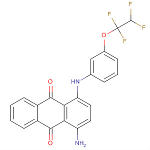 9,10-Anthracenedione,1-amino-4-[[3-(1,1,2,2-tetrafluoroethoxy)phenyl]amino]-