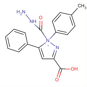 1H-Pyrazole-3-carboxylic acid, 1-(4-methylphenyl)-5-phenyl-, hydrazide