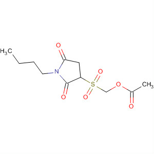 2,5-Pyrrolidinedione, 3-[[(acetyloxy)methyl]sulfonyl]-1-butyl-