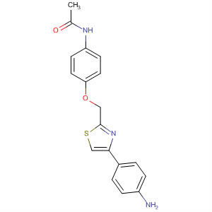 Acetamide, N-[4-[[4-(4-aminophenyl)-2-thiazolyl]methoxy]phenyl]-