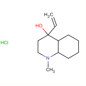 4-Quinolinol, 4-ethenyldecahydro-1-methyl-, hydrochloride