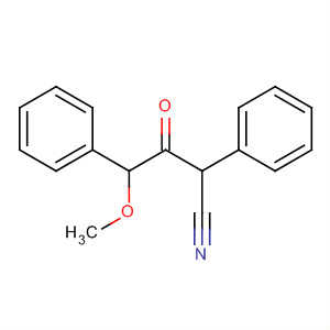 Benzenebutanenitrile, 4-methoxy-b-oxo-a-phenyl-
