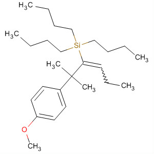 Silane, tributyl[1-[1-(4-methoxyphenyl)-1-methylethyl]-1-butenyl]-