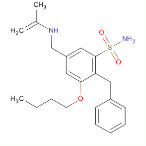 Benzenesulfonamide,3-butoxy-2-(phenylmethyl)-5-[(2-propenylamino)methyl]-