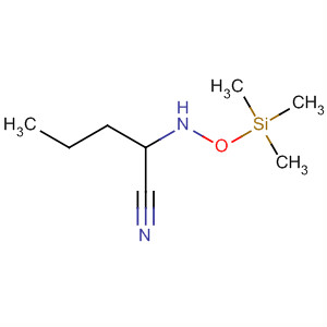 Pentanenitrile, 2-[[(trimethylsilyl)oxy]amino]-
