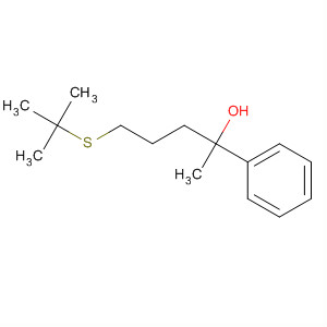 Benzenemethanol, a-[3-[(1,1-dimethylethyl)thio]propyl]-a-methyl-