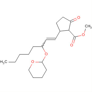 Cyclopentanecarboxylic acid,2-oxo-5-[3-[(tetrahydro-2H-pyran-2-yl)oxy]-1-octenyl]-, methyl ester