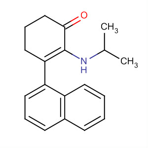 2-Cyclohexen-1-one, 2-[(1-methylethyl)amino]-3-(1-naphthalenyl)-