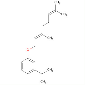Benzene, 1-[(3,7-dimethyl-2,6-octadienyl)oxy]-3-(1-methylethyl)-, (E)-