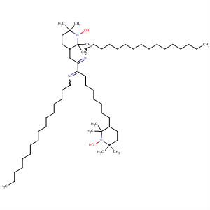 1-Piperidinyloxy,4,4'-[1,10-decanediylbis(hexadecylimino)]bis[2,2,6,6-tetramethyl-