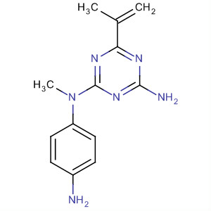 1,3,5-Triazine-2,4-diamine,N-(4-aminophenyl)-N-methyl-6-(1-methylethenyl)-