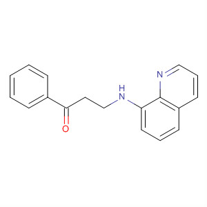 1-Propanone, 1-phenyl-3-(8-quinolinylamino)-