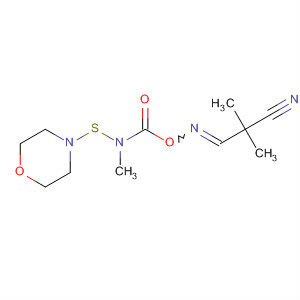 Propanenitrile,2,2-dimethyl-3-[[[[methyl(4-morpholinylthio)amino]carbonyl]oxy]imino]-