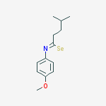[(1Z)-N-(4-methoxyphenyl)-4-methylpentanimidoyl]selanyl